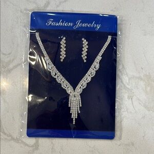 Rhinestone Bridal Jewelry Set